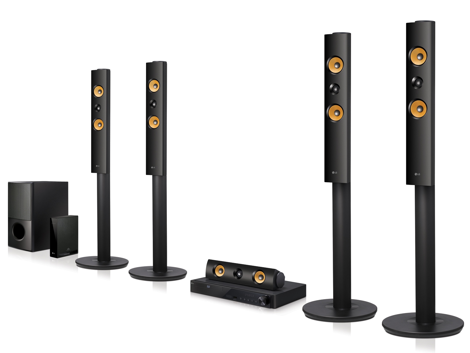 LHB755W Home Cinema Systeem