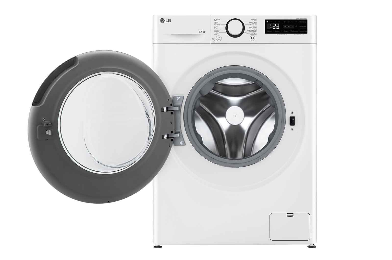 LG 9kg/6kg Wasdroogcombinatie Wit | AI DD™ | TurboWash™ | ThinQ™, F4DR3096N3W