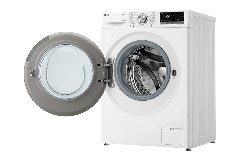 LG Was- droogcombinatie F4DR7006S1W | 10kg wassen / 6kg drogen | Turbowash 39, F4DR7006S1W