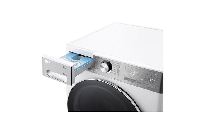 LG 13kg/7kg Wasdroogcombinatie Wit| AI DD™ | TurboWash™ | Steam+™, F4DR9537S2W