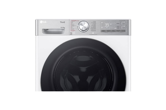 LG 13kg/7kg Wasdroogcombinatie Wit| AI DD™ | TurboWash™ | Steam+™, F4DR9537S2W