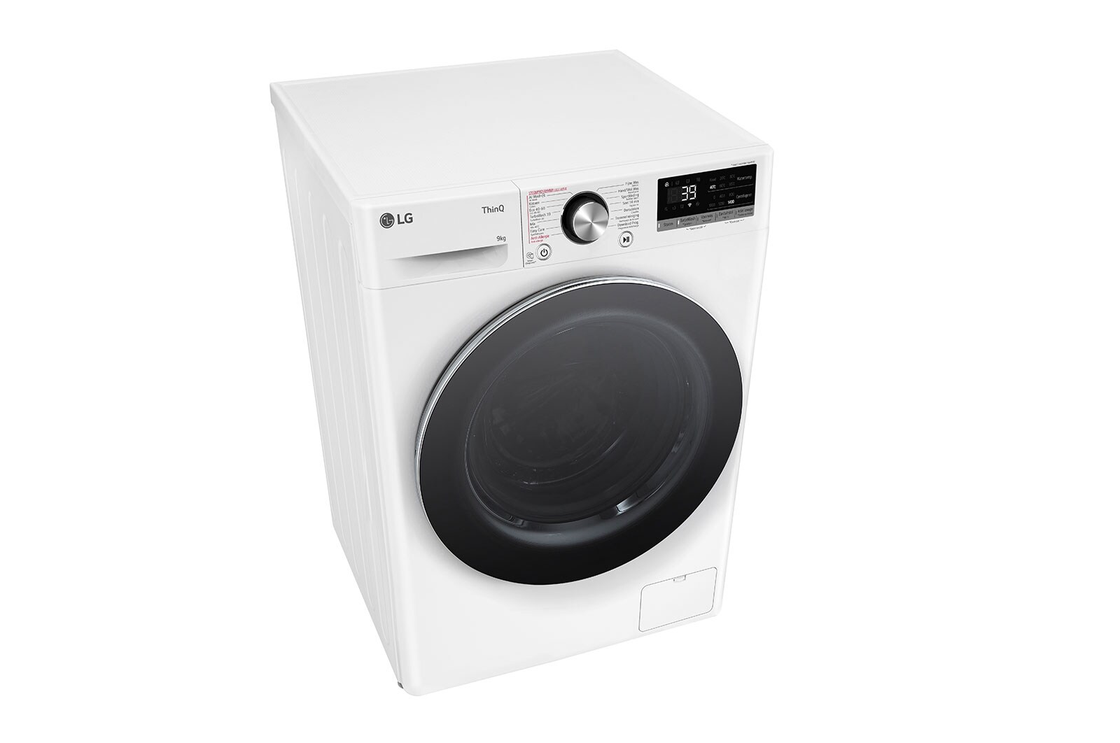 LG Wasmachine F4WR7009S2W |  9 kg capaciteit | TurboWash 39, F4WR7009S2W