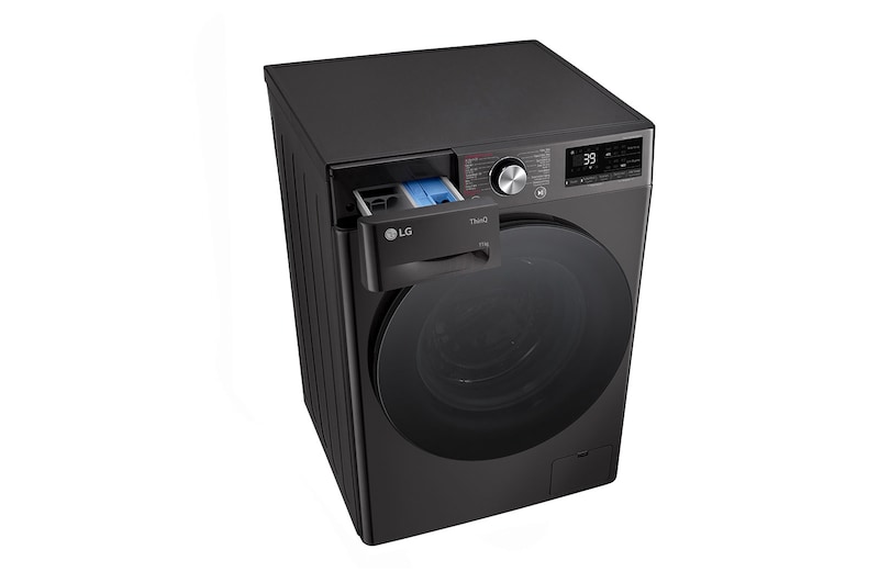 LG 11kg Wasmachine Antraciet | AI DD™ | TurboWash™ | Steam™, F4WR7011SYB