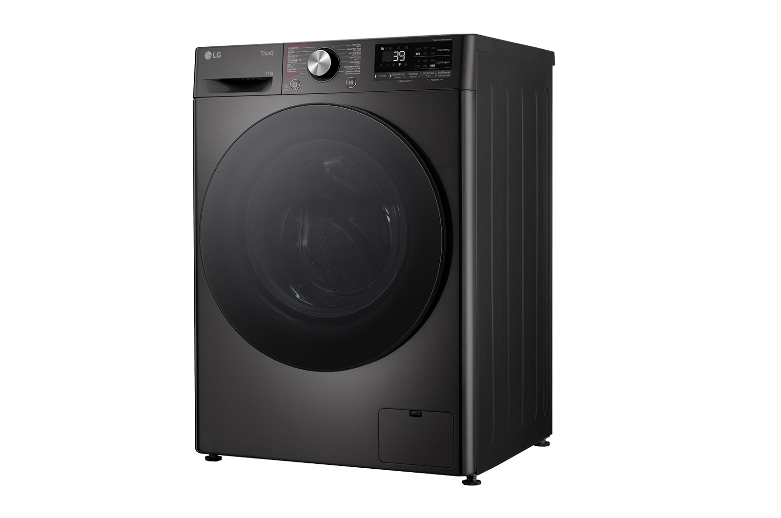 LG 11kg Wasmachine F4WR7011SYB + 9kg Droger RH90V9ZVEN Zwart, F4WR7011SYB.RH9ZVEN