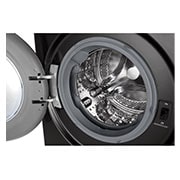 LG 11kg Wasmachine F4WR7011SYB + 9kg Droger RH90V9ZVEN Zwart, F4WR7011SYB.RH9ZVEN