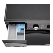 LG 11kg Wasmachine F4WR7011SYB + 9kg Droger RH90V9ZVEN Zwart, F4WR7011SYB.RH9ZVEN