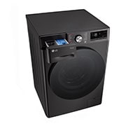 LG 11kg Wasmachine F4WR7011SYB + 9kg Droger RH90V9ZVEN Zwart, F4WR7011SYB.RH9ZVEN