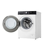 LG Slimme AI DD™ motor herkent je kleding | TurboWash™ 39 - Perfect schoon in 39 minuten | A-10% | 9 kg | EZDispense™ | Hygiënisch wassen met stoom, F4WR7509SYW