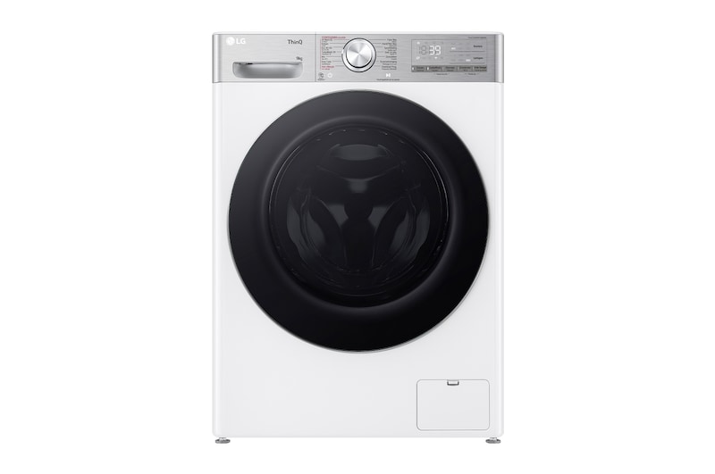 Voorkant van 9kg Wasmachine Wit | AI DD™ | TurboWash™  | A-40%