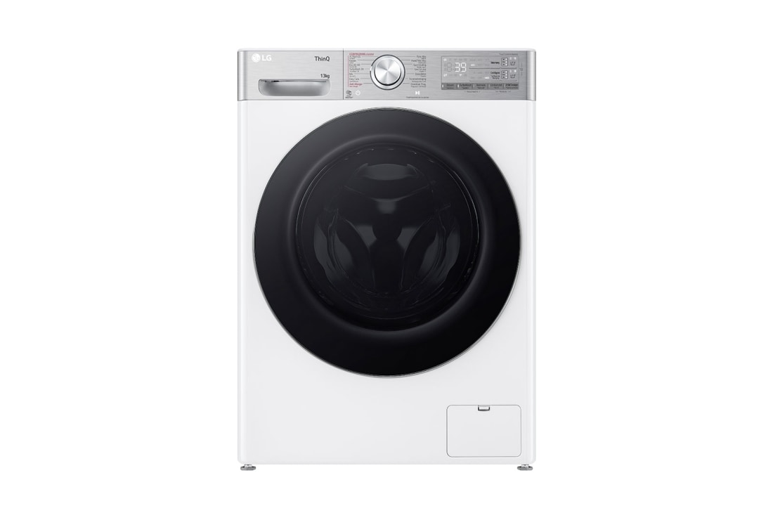 Voorkant van 13 kg Wasmachine Wit | AI DD™ | TurboWash™ | ezDispense™ - F4WR9513S2W