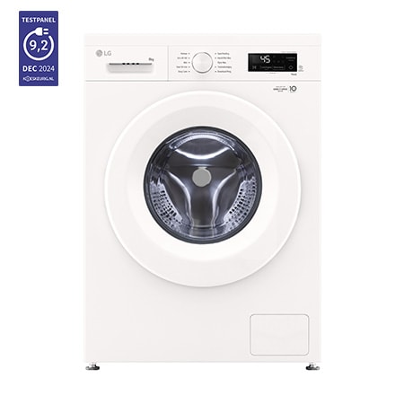 8kg Wasmachine Wit | Inverter Direct Drive™ | Spa Steam™ | ThinQ - F4X1008NWH