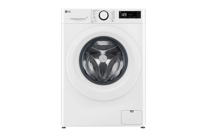 Voorkant van 9kg Wasmachine Wit | AI DD™ | Steam™ | A-10% - GC3R309S3