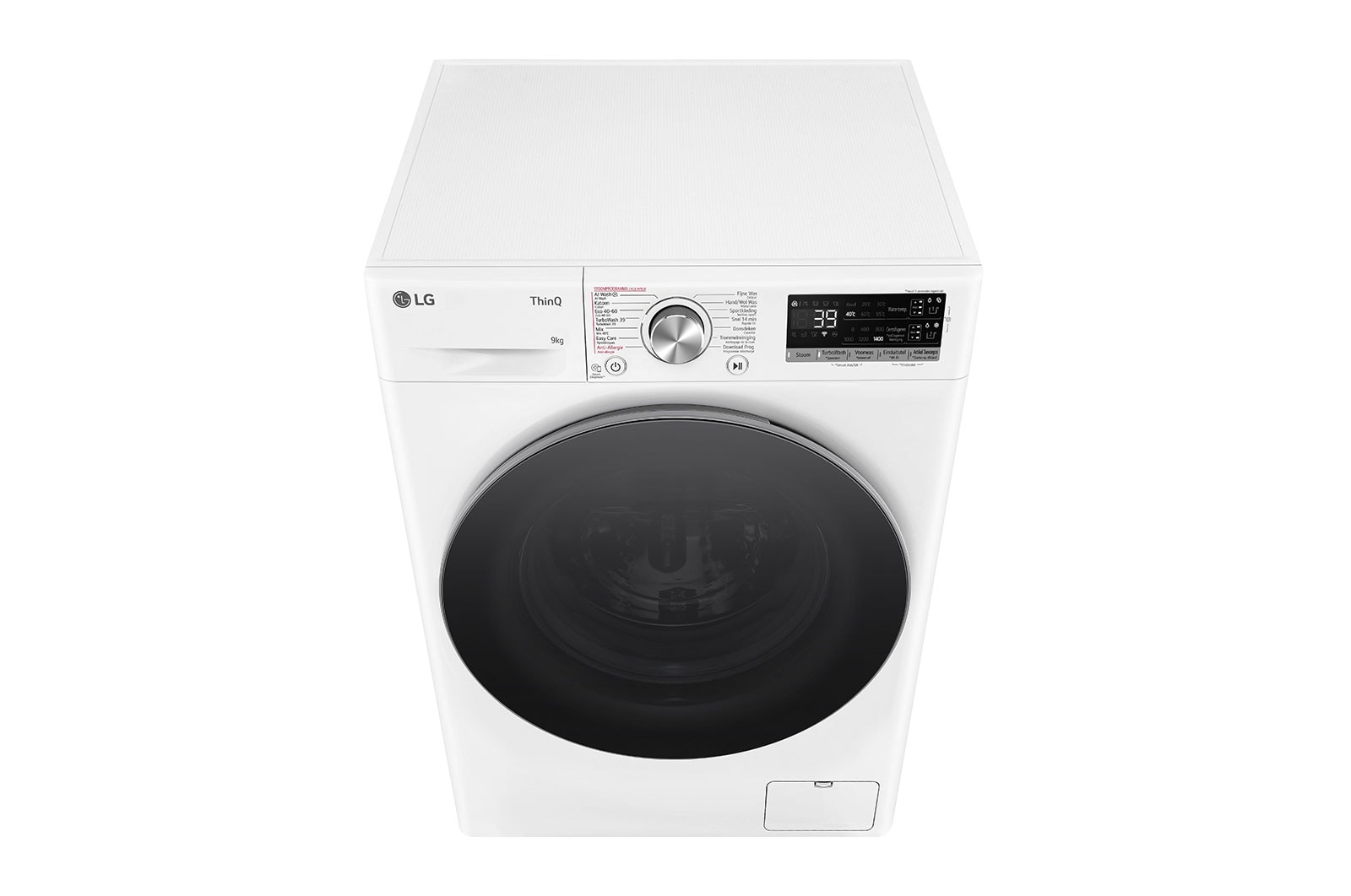 LG Wasmachine GC3R709S1A | 9 kg capaciteit | TurboWash 39, GC3R709S1A