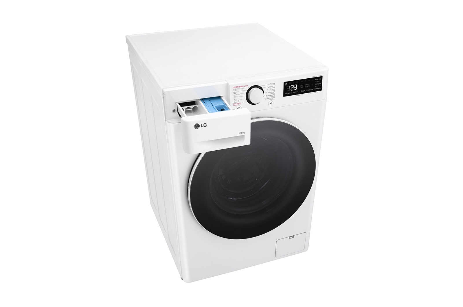 LG 9kg/6kg Wasdroogcombinatie Wit| AI DD™ | Steam+™ | A-10%, GD3R509S0