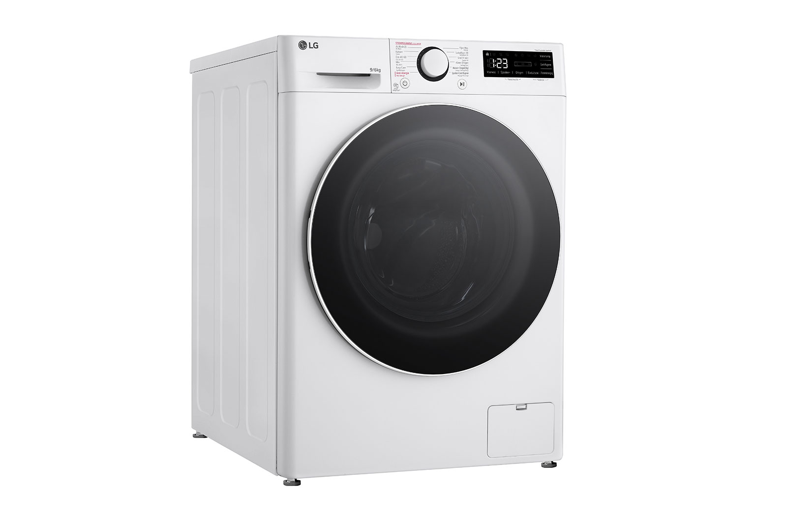 LG 9kg/6kg Wasdroogcombinatie Wit| AI DD™ | Steam+™ | A-10%, GD3R509S0