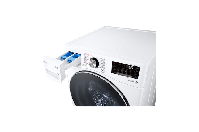 LG 20kg Wasmachine LC0R2N2 + 18kg Droger RH18U8AVCW Wit, LC0R2N2.RH8AVCW