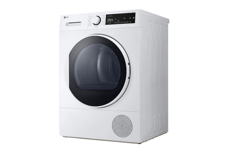 LG 8kg DUAL Inverter Warmtepomp Droger Wit | A++ Energieklasse | Sensor Dry, RH80T2AP6RM
