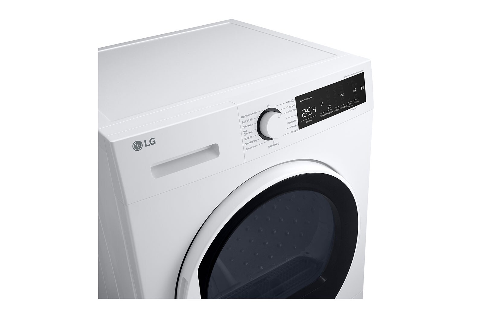 LG 8kg DUAL Inverter Warmtepomp Droger Wit | A++ Energieklasse | Sensor Dry, RH80T2AP6RM