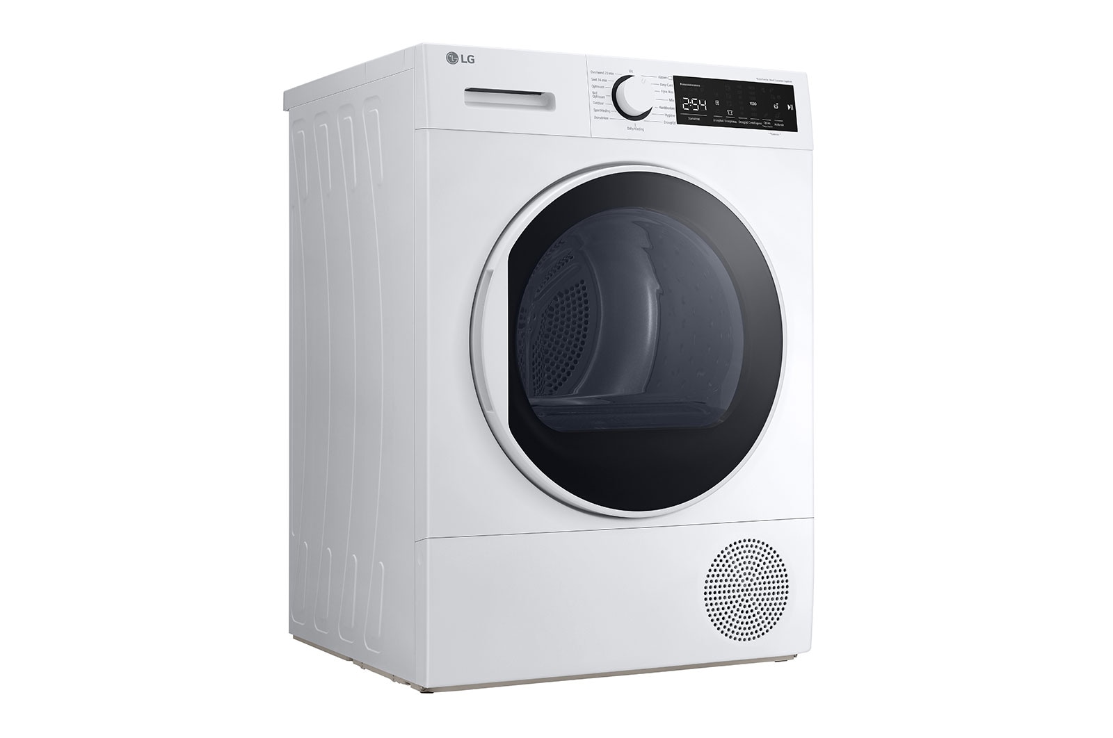 LG 8kg DUAL Inverter Warmtepomp Droger Wit | A++ Energieklasse | Sensor Dry, RH80T2AP6RM
