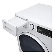 LG 8kg DUAL Inverter Warmtepomp Droger Wit | A++ Energieklasse | Sensor Dry, RH80T2AP6RM