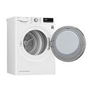 LG 8kg DUAL Inverter Warmtepomp Droger Wit | Eco Hybrid™ | Allergy Care™ |Auto Cleaning Condenser, RH80V5AV0N