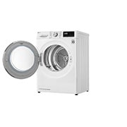 LG 8kg DUAL Inverter Warmtepomp Droger Wit | Auto Cleaning Condenser | Allergy Care™, RH80V9AV4N