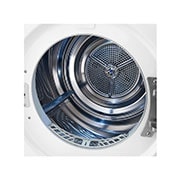 LG 8kg DUAL Inverter Warmtepomp Droger Wit | Auto Cleaning Condenser | Allergy Care™, RH80V9AV4N
