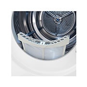 LG 8kg DUAL Inverter Warmtepomp Droger Wit | Auto Cleaning Condenser | Allergy Care™, RH80V9AV4N