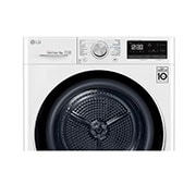 LG 8kg DUAL Inverter Warmtepomp Droger Wit | Auto Cleaning Condenser | Allergy Care™, RH80V9AV4N