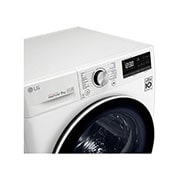 LG 8kg DUAL Inverter Warmtepomp Droger Wit | Auto Cleaning Condenser | Allergy Care™, RH80V9AV4N