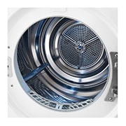 LG 9kg DUAL Inverter Warmtepomp Droger Wit | Eco Hybrid™ | Allergy Care™ | Auto Cleaning Condenser, RH90V5AV6N