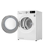 LG 9kg DUAL Inverter Warmtepomp Droger Wit | Eco Hybrid™ | Allergy Care™ | Auto Cleaning Condenser, RH90V5AV6N