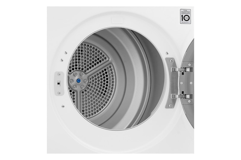 LG 9kg DUAL Inverter Warmtepomp Droger Wit | Eco Hybrid™ | Allergy Care™ | Auto Cleaning Condenser, RH90V5AV6N