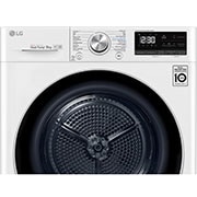 LG 9kg DUAL Inverter Warmtepomp Droger Wit | Eco Hybrid™ | Allergy Care™ | Auto Cleaning Condenser, RH90V9AV3N