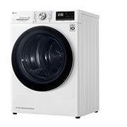 LG 9kg DUAL Inverter Warmtepomp Droger Wit | Eco Hybrid™ | Allergy Care™ | Auto Cleaning Condenser, RH90V9AV3N