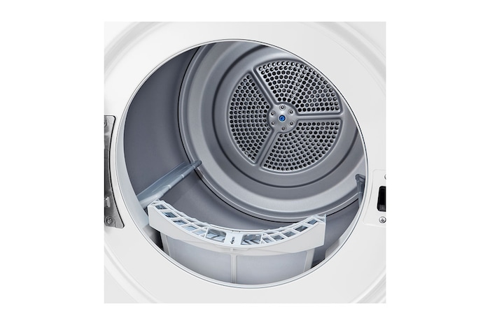 LG 9kg DUAL Inverter Warmtepomp Droger Wit | Eco Hybrid™ | Allergy Care™ | Auto Cleaning Condenser, RH90V9LVEN