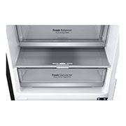 LG 384L Koelkast en vriezer Antraciet | DoorCooling+™ | FRESHConverter™ | Smart Inverter Compressor™, GBB72MCUGN