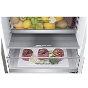 LG 381L Koelkast en vriezer GBB92MBB3P Silver | DoorCooling+™ | FRESHConverter™ | FRESHBalancer™ | LG NL, GBB92MBB3P