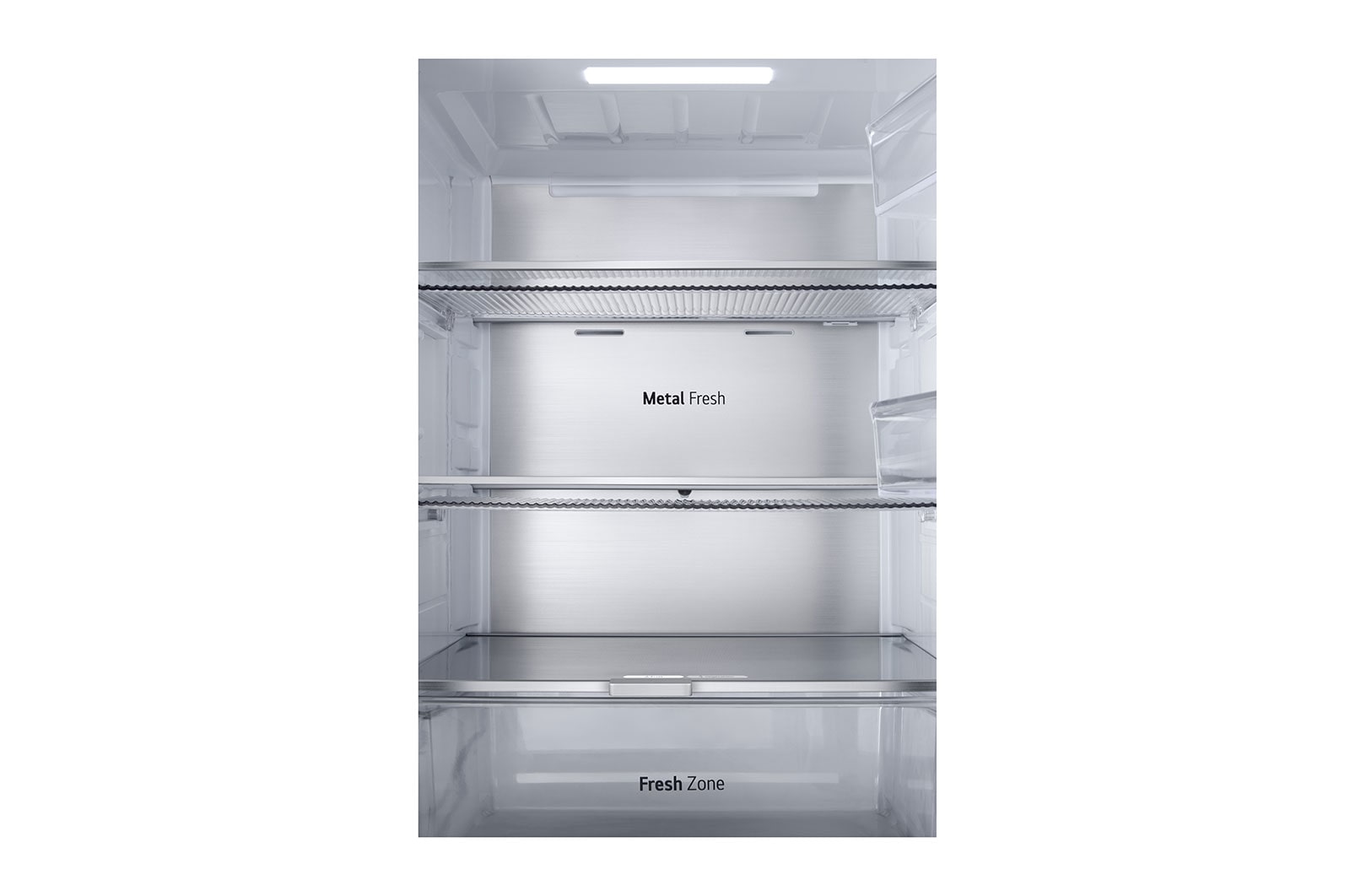 LG 352L Koelkast en vriezer Zwart | MoodUP™ | InstaView™ | ThinQ™, GBG7190CEV