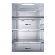LG 352L Koelkast en vriezer Zwart | MoodUP™ | InstaView™ | ThinQ™, GBG7190CEV