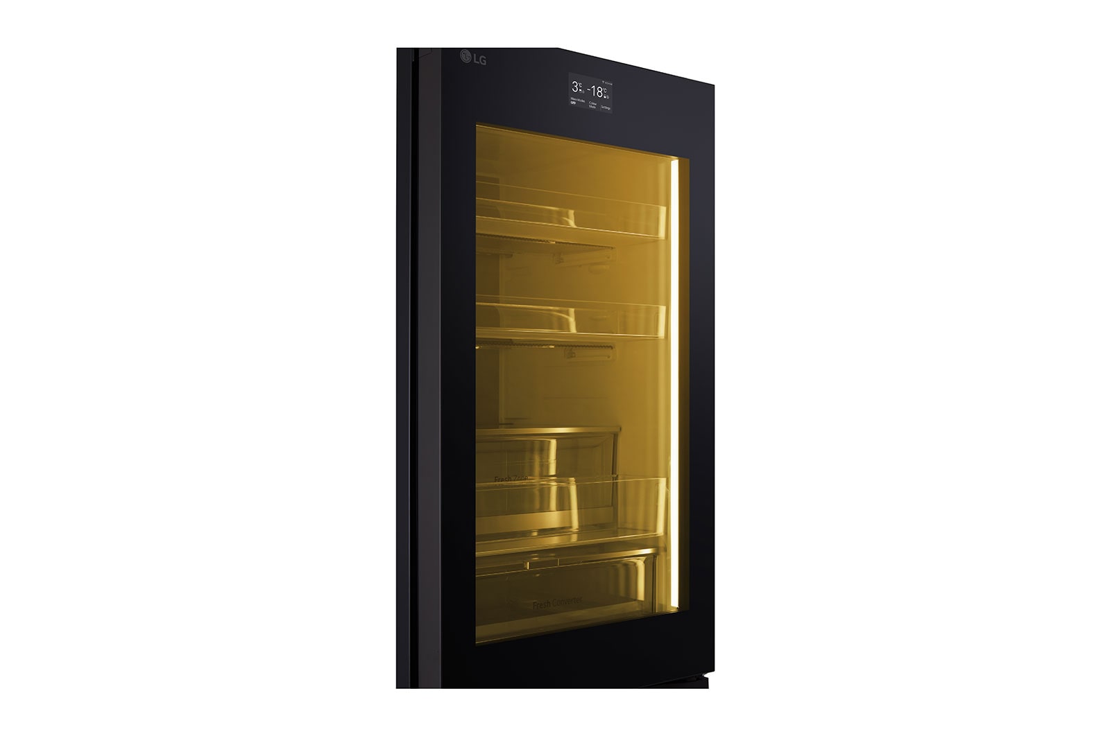 LG 352L Koelkast en vriezer Wit | MoodUP™ | InstaView™ | ThinQ™, GBG719MDNN