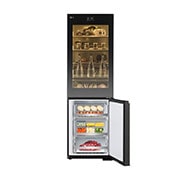 LG 352L Koelkast en vriezer Wit | MoodUP™ | InstaView™ | ThinQ™, GBG719MDNN