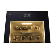 LG 352L Koelkast en vriezer Wit | MoodUP™ | InstaView™ | ThinQ™, GBG719MDNN