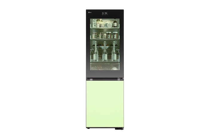 LG 352L Koelkast en vriezer Wit | MoodUP™ | InstaView™ | ThinQ™, GBG719MDNN