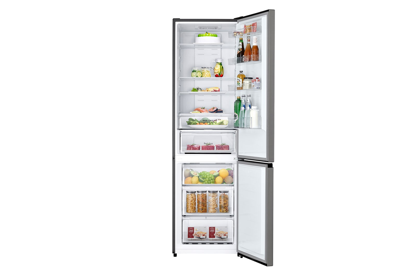 LG Koel-vries combinatie | 358L inhoud |  FRESHBalancer™ & Switch, GBM22HSADH