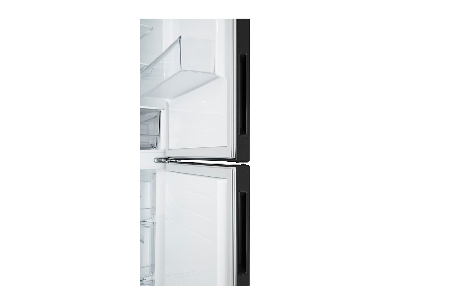 LG 384L Koelkast en vriezer GBP62MCNAC Antraciet | DoorCooling+™ | FRESHConverter™ | Smart Diagnosis™ | LG NL, GBP62MCNAC