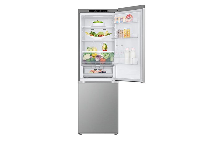 LG 344L Koelkast en vriezer Zilver | DoorCooling+™ | FRESHConverter™, GBV3100CPY