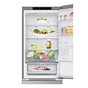LG 344L Koelkast en vriezer Zilver | DoorCooling+™ | FRESHConverter™, GBV3100CPY