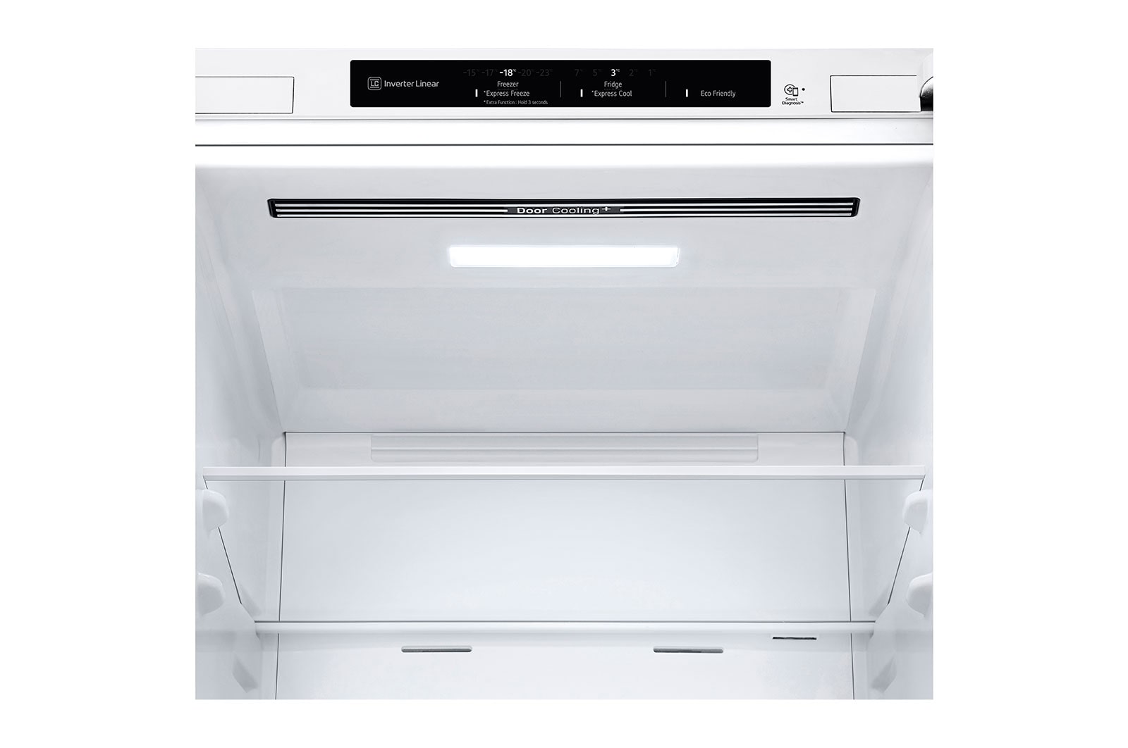 LG 344L Koelkast en vriezer Wit | DoorCooling+™ | FRESHConverter™ | Moist Balance Crisper™, GBV3100CSW