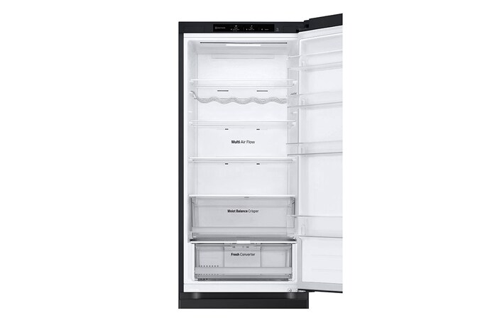 LG 387L Koel-vries combinatie GBV3200CEP Zwart | DoorCooling+™ | FRESHConverter™ | Smart Inverter Compressor™ | LG NL, GBV3200CEP